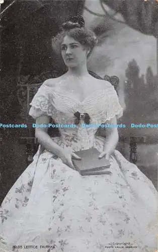 R475839 Miss Lettice Fairfax Lallie Charles The Star Series G D and D L 1908