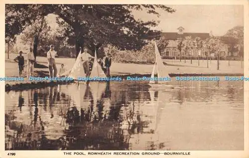 R472509 4790 The Pool Rowheath Recreation Ground Bournville