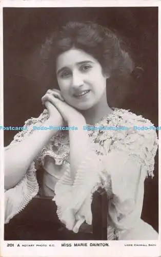 R475884 201 A Rotary Photo Miss Marie Dainton Lizzie Caswall Smith