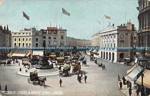 R469123 London Piccadilly Circus und Regent Street P P und P