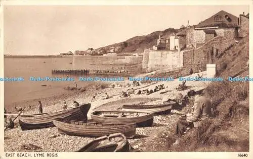 R472557 East Beach Lyme Regis 16640 Salmon 1953