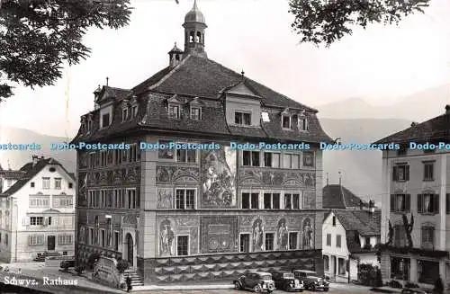 R478283 Schwyzer Rathaus Hugo Kopp Postkarte