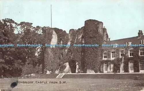 R472582 Tonbridge Castle aus S W Dainty Serie 1907