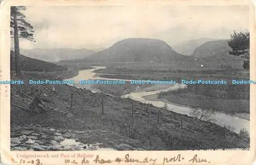 R472647 L S und S Craigendarroch und Pass of Ballater 1903