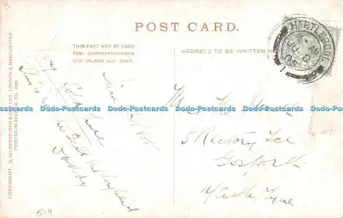 R469234 Co Wicklow The Dargle Rock S Hildesheimer No 5229 E Longstaffe 1905