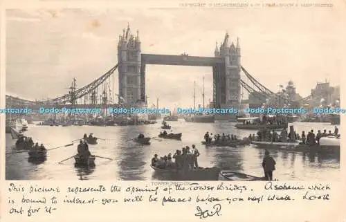 R469243 Tower Bridge S Hildesheimer 1906