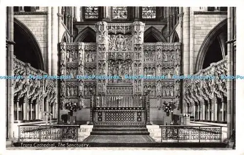 R469256 Truro Cathedral The Sanctuary Frank Grattan Penpol Picturecards A R P S