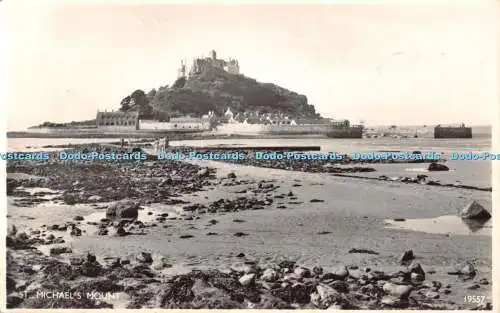 R478430 St Michael Mount J Salmon RP Postkarte 1955