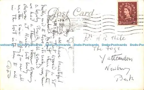 R478430 St Michael Mount J Salmon RP Postkarte 1955