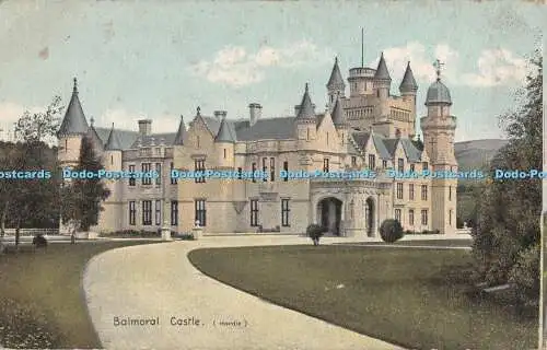 R472723 Balmoral Castle Hardie Fine Art Postkarten Christian Novels Publishing