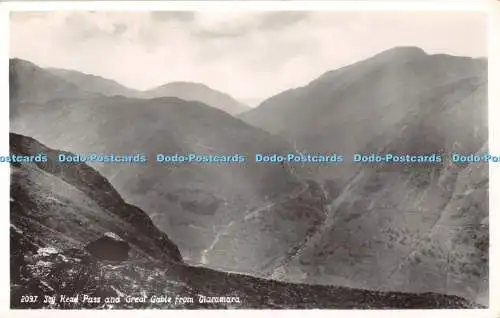 R478468 Sty Head Pass and Great Gable From Glaramara G P Abraham