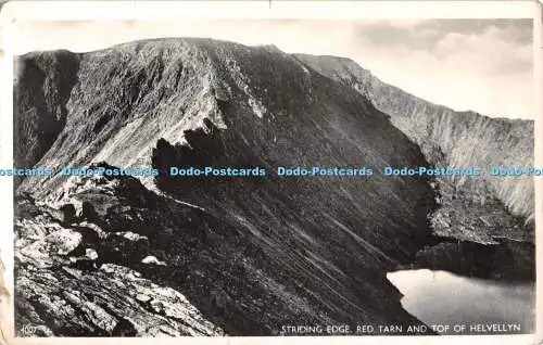 R478473 Striding Edge Red Tarn and Top of Helvellyn G P Abraham RP