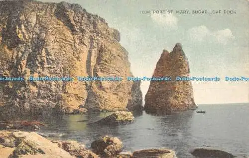 R469342 I o M Port St Mary Sugar Loaf Rock S K Broadbent