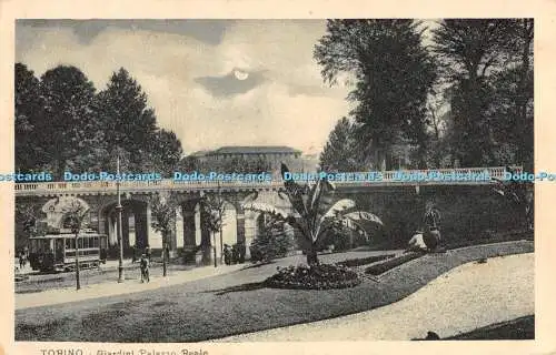 R472788 Torino Giardini Palazzo Reale A D T