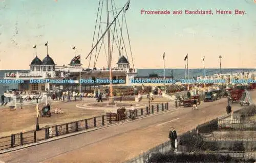 R469379 Herne Bay Promenade und Musikpavillon