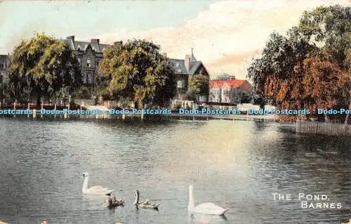 R469437 Barnes The Pond M und L für F G C 1906