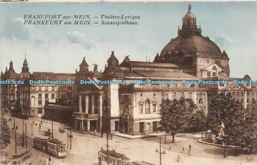 R469455 Frankfurt am Mein Schauspielhaus 1927