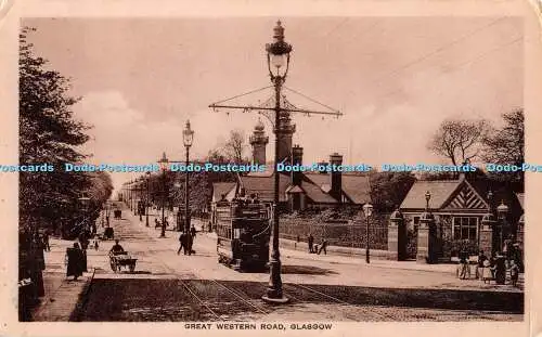 R469511 Glasgow Great Western Road W R and S Reliable Series 1913