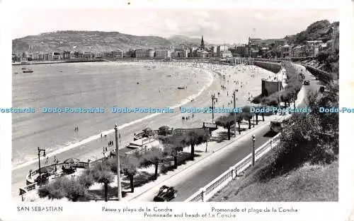 R478686 San Sebastian Promenade und Strand von La Concha Manipol Rtro N 142205