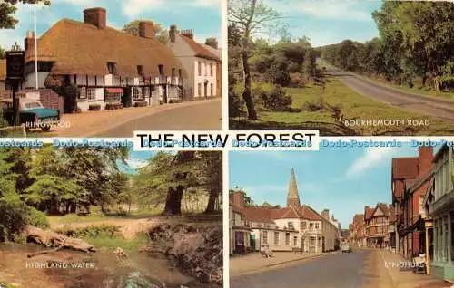 R469533 The New Forest Ringwood Bournemouth Road J Salmon Cameracolour Multi Vie