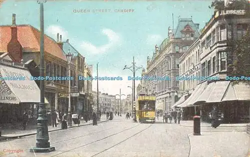 R469627 Cardiff Queen Street G D und D 1906