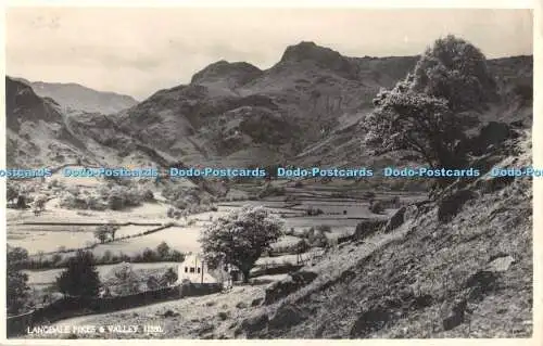 R469632 Langdale Pikes and Valley J Salmon 1939