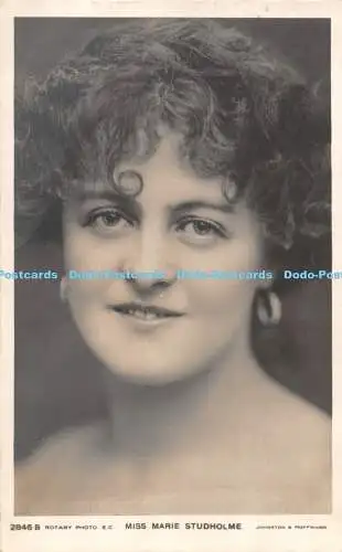 R476421 Miss Marie Studholme Rotary Photo Johnston and Hoffmann