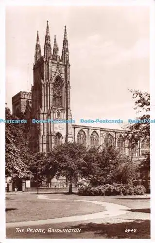 R476441 Bridlington The Priory R A Postkarten Das Siegel der künstlerischen RA Serie RP 1