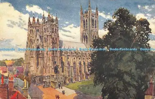 R473108 Die Kathedrale von S W Canterbury Das Bild zeigt die Kathedrale wie gesehen