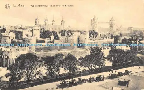 R473116 Londres Vue Panoramique de la Tour de Londres Ern Nels Till