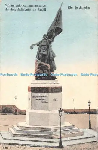 R476466 Rio de Janeiro Monumento mememberativo do descobrimento do Brazil