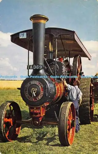 R476521 Burrell Road Engine No 3798 Red Gauntlet Built 1919 J Salmon