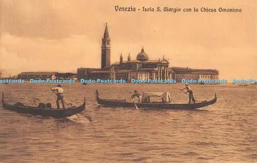 R478978 Venezia Isola S Giorgio con la Chiesa Omonima E S 15016