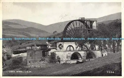 R473264 Laxey Wheel I O M J Salmon 1958