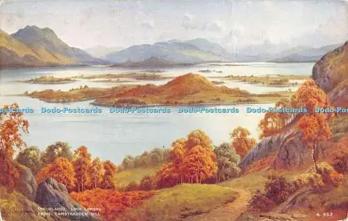 R469839 The Islands Loch Lomond von Camstradden Mill Valentine Bens and Glens S