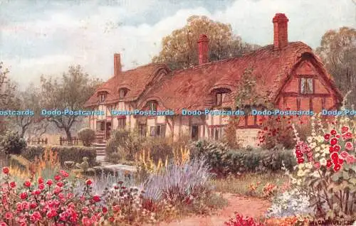 R479004 Stratford on Avon Anne Hathaway Cottage J Salmon W Carruthers