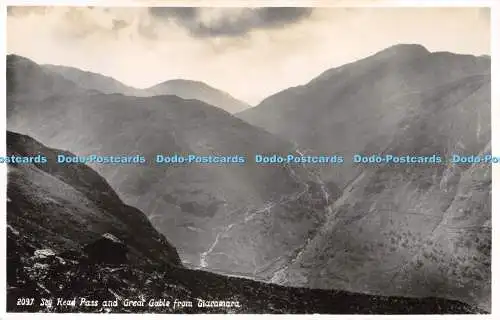 R473291 Sty Head Pass and Great Gable From Glaramara G P Abraham