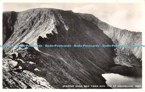 R473292 Striding Edge Red Tarn and Top of Helvellyn G P Abraham RP