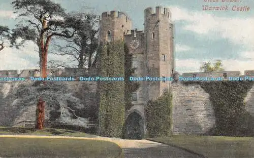 R469864 Warwick Castle Clock Tower Valentines Series