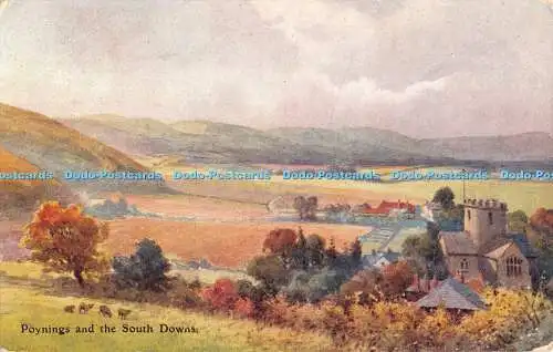 R473324 Poynings and the South Downs S C H South Devon Serie