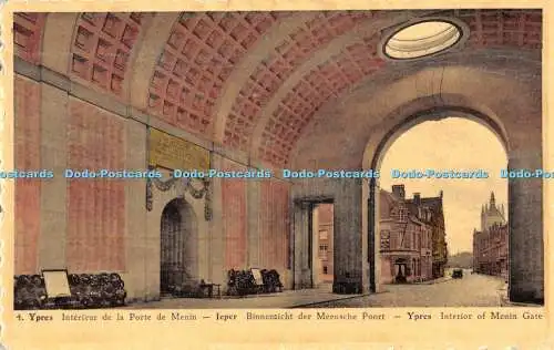 R473370 Ypern Interieur of Menin Gate Albert J A Verstappen Seeten