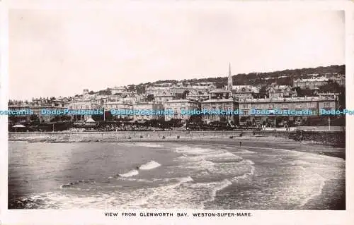 R473387 Weston Super Mare Blick von der Glenworth Bay H J Serie