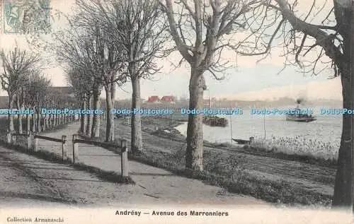 R479146 Andresy Avenue des Marronniers A Breger Freres Collection Armanaschi