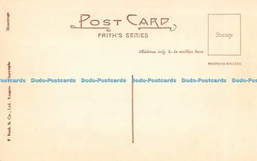 R470000 Arundel Castle and Town General View F Frith
