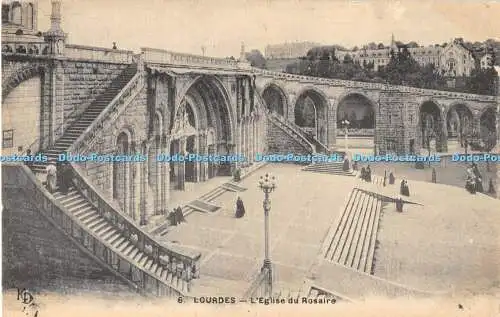 R476758 Lourdes L Eglise du Rosaire K D