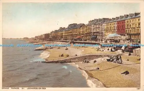 R470036 St Leonards on Sea Grand Parade J Salmon Gravure Style