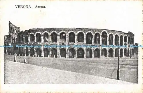 R476786 Verona Arena Vistato dall Ufficio N 1850