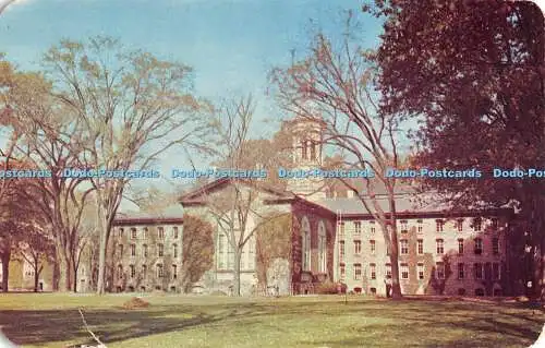 R476827 N J Princeton Princeton University Rückseite von Nassau Hall Foto bei Firma