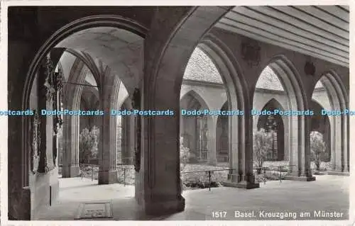 R476831 Basel Kreuzgang am Münster Otto Schmitt