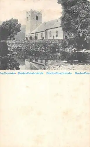 R473526 Grasmere Kirche Postkarte